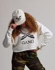 COURDROY LOW BRIM TRUCKER HAT / OFF WHITE