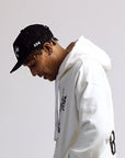 COURDROY LOW BRIM TRUCKER HAT / JET BLACK
