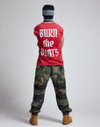 GANG MUSCLE TEE / BANDANA RED