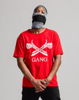 GANG TEE / BANDANA RED