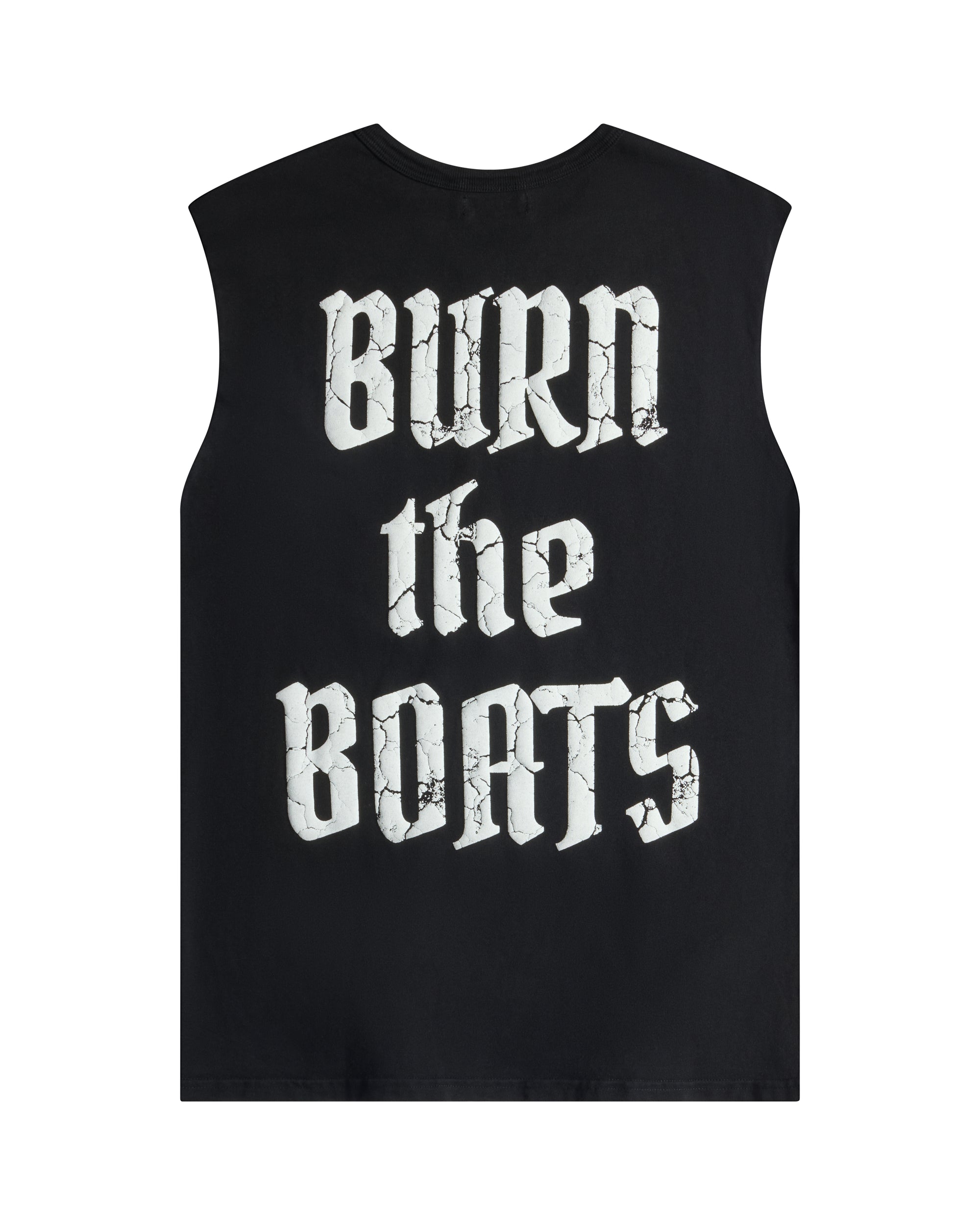 GANG MUSCLE TEE / JET BLACK