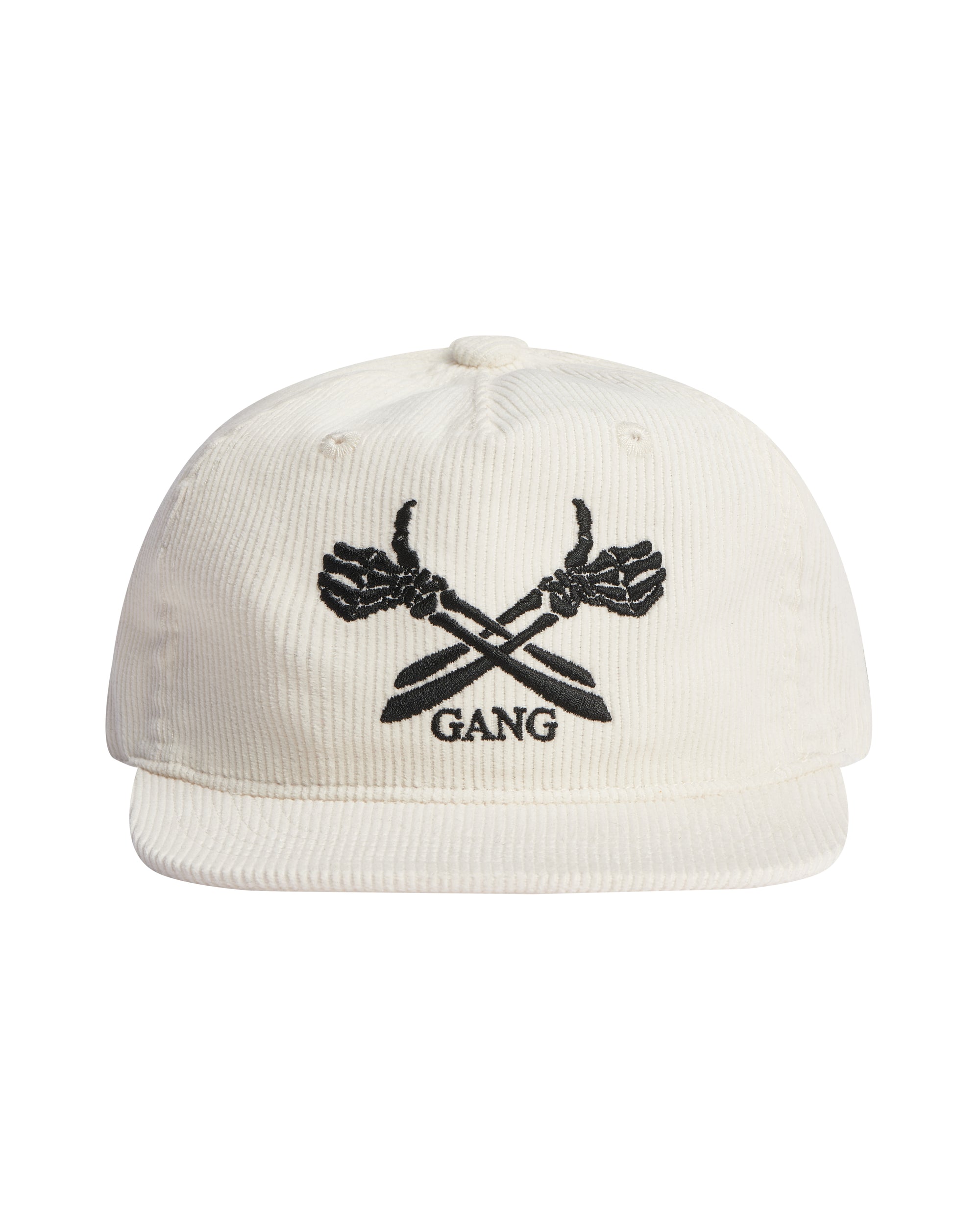 COURDROY LOW BRIM TRUCKER HAT / OFF WHITE