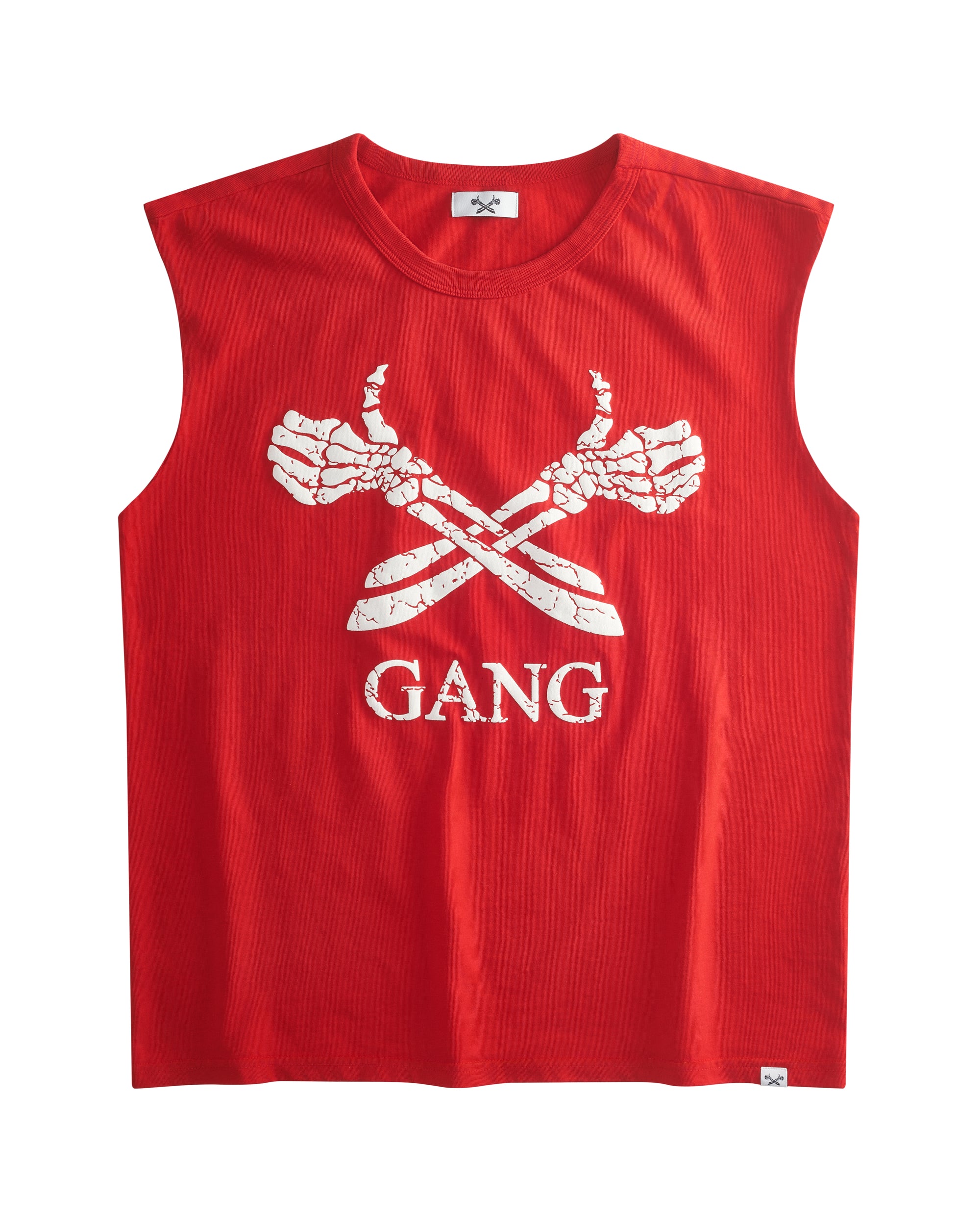 GANG MUSCLE TEE / BANDANA RED