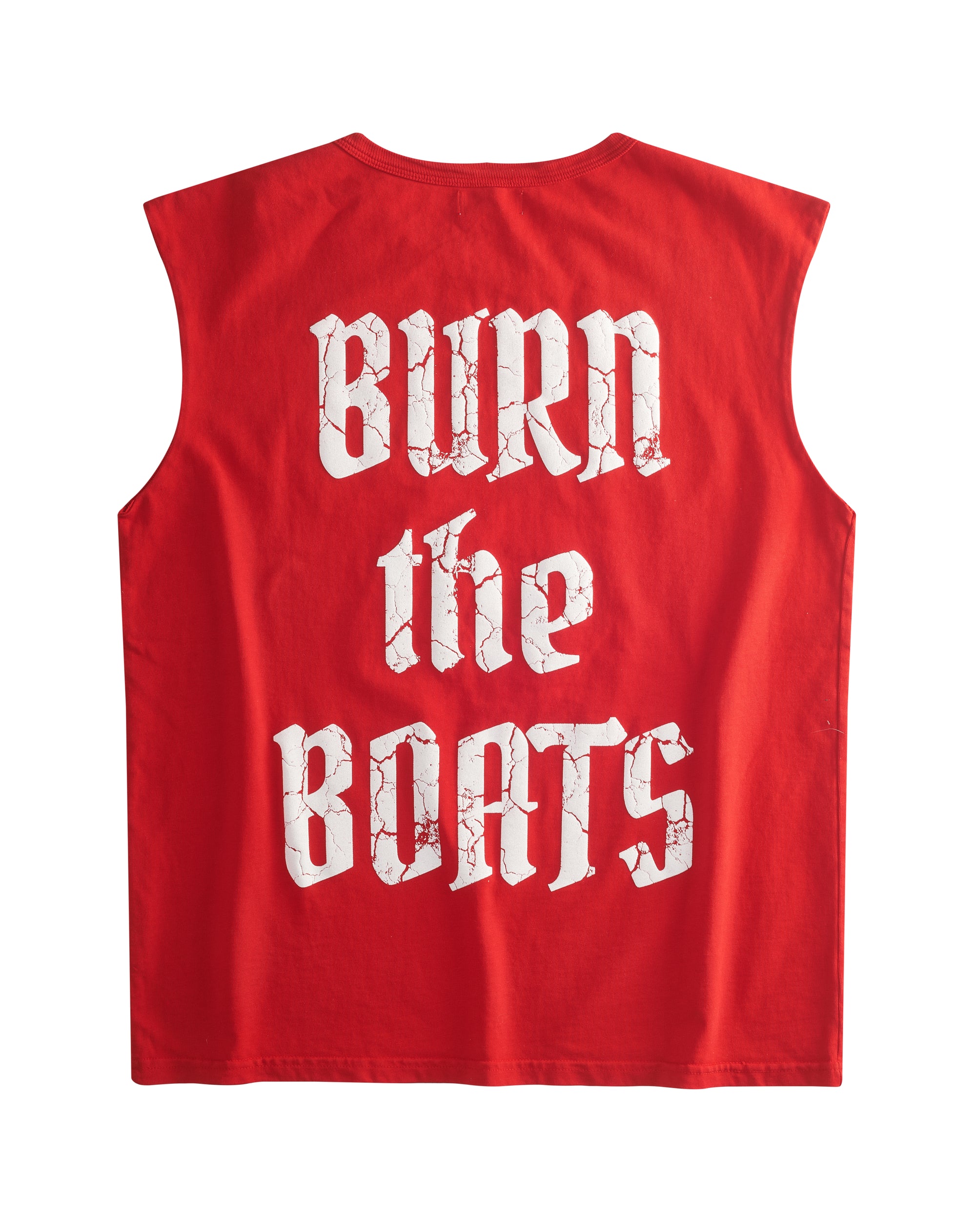 GANG MUSCLE TEE / BANDANA RED