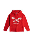 HEAVYWEIGHT RAW GANG HOODIE / W BANDANA RED