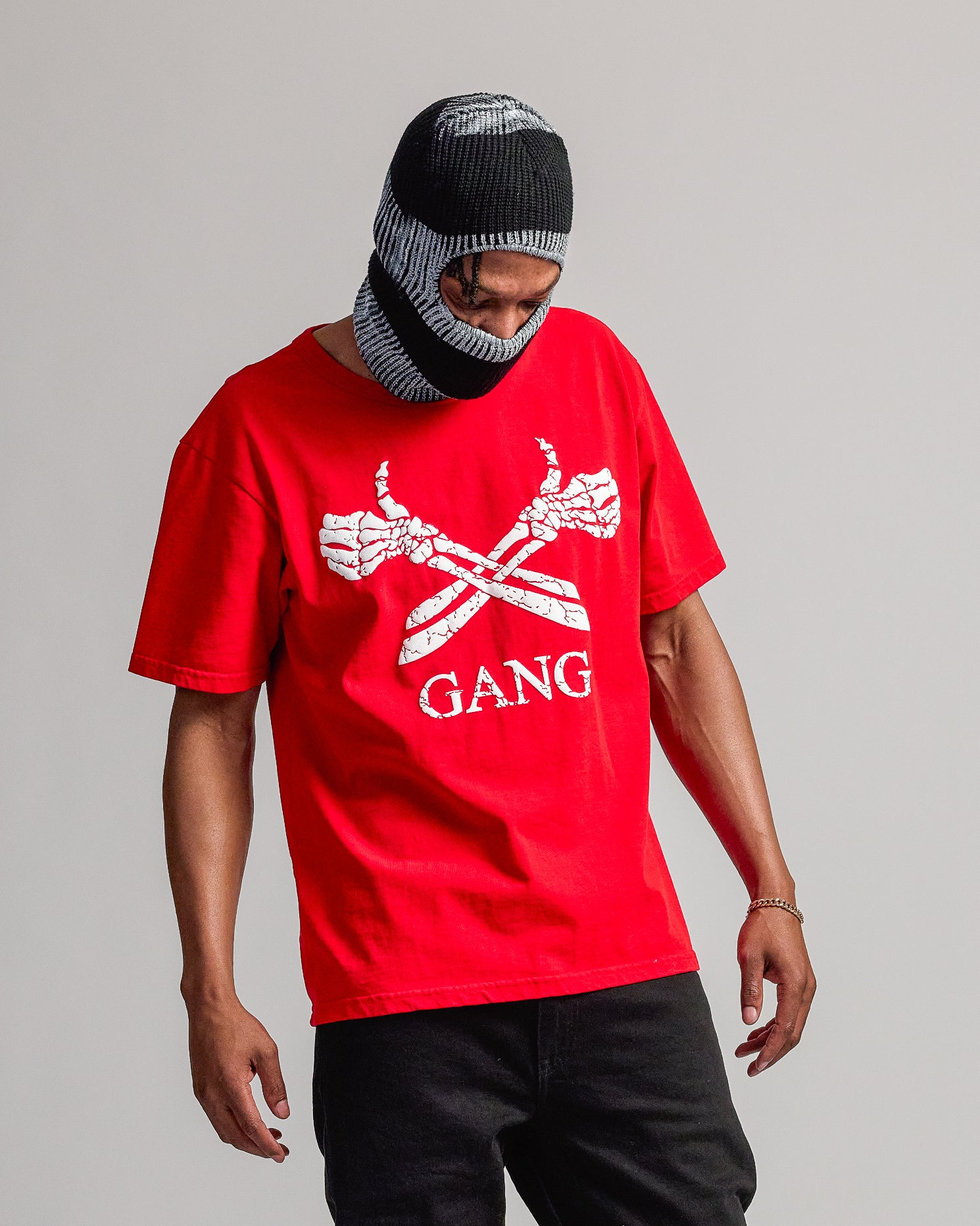 GANG TEE / BANDANA RED